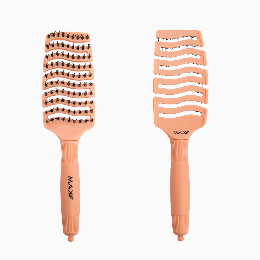 Max Pro Detangler Brush - Blush Peach - Max Pro x MOHI