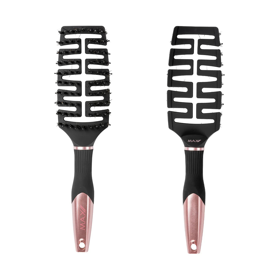 Max Pro Detangler Brush - Rosé Gold - Max Pro x MOHI
