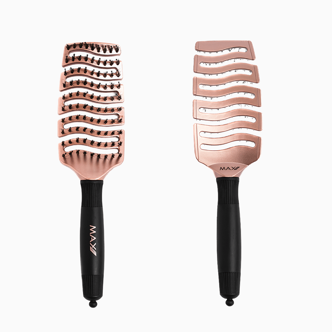 Max Pro Detangler Brush - Rosé Gold - Max Pro x MOHI