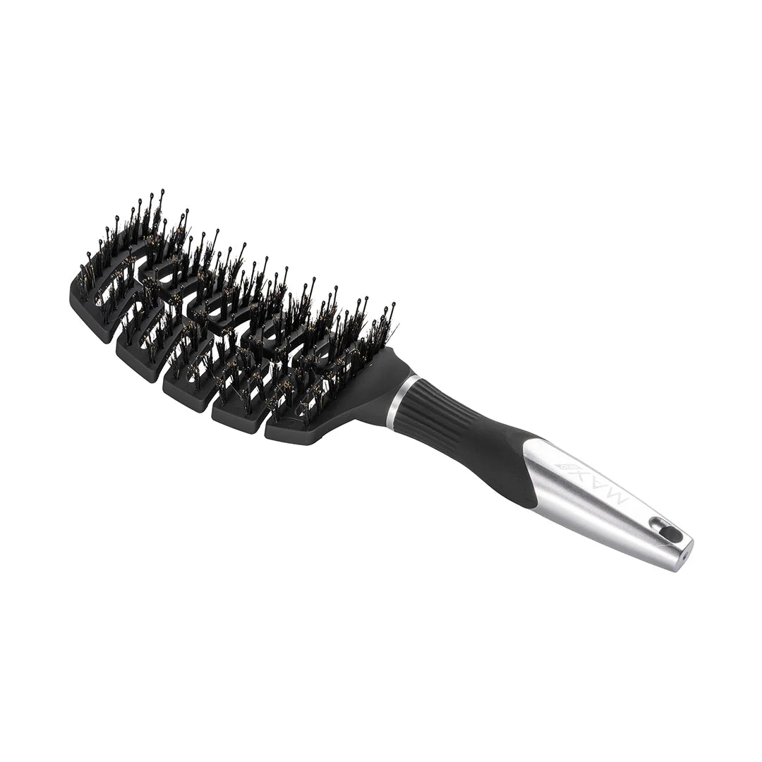 Max Pro Detangler Brush - Silver - Max Pro x MOHI