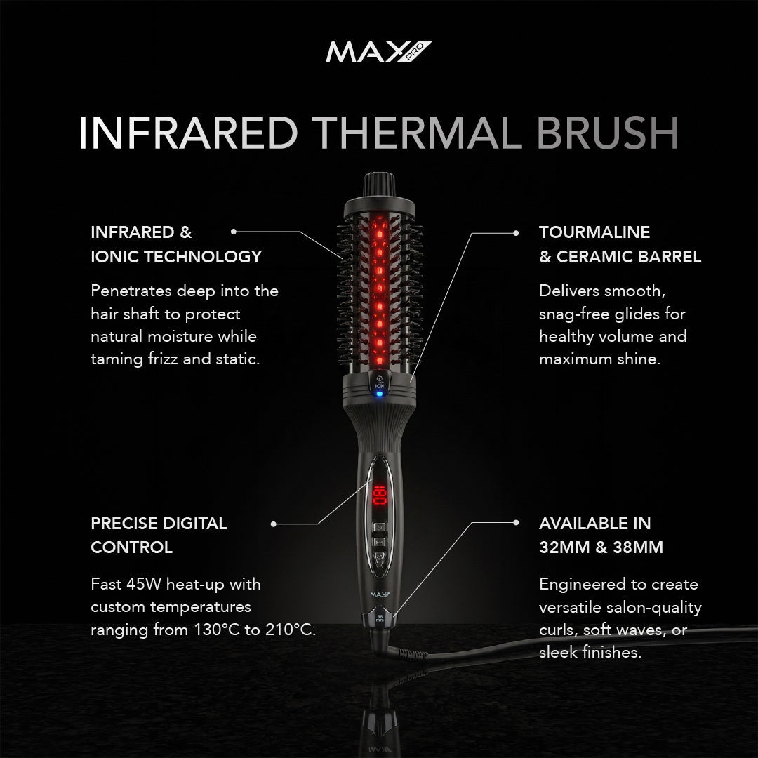 Max Pro Infrared Thermal Brush 38mm - Max Pro x MOHI