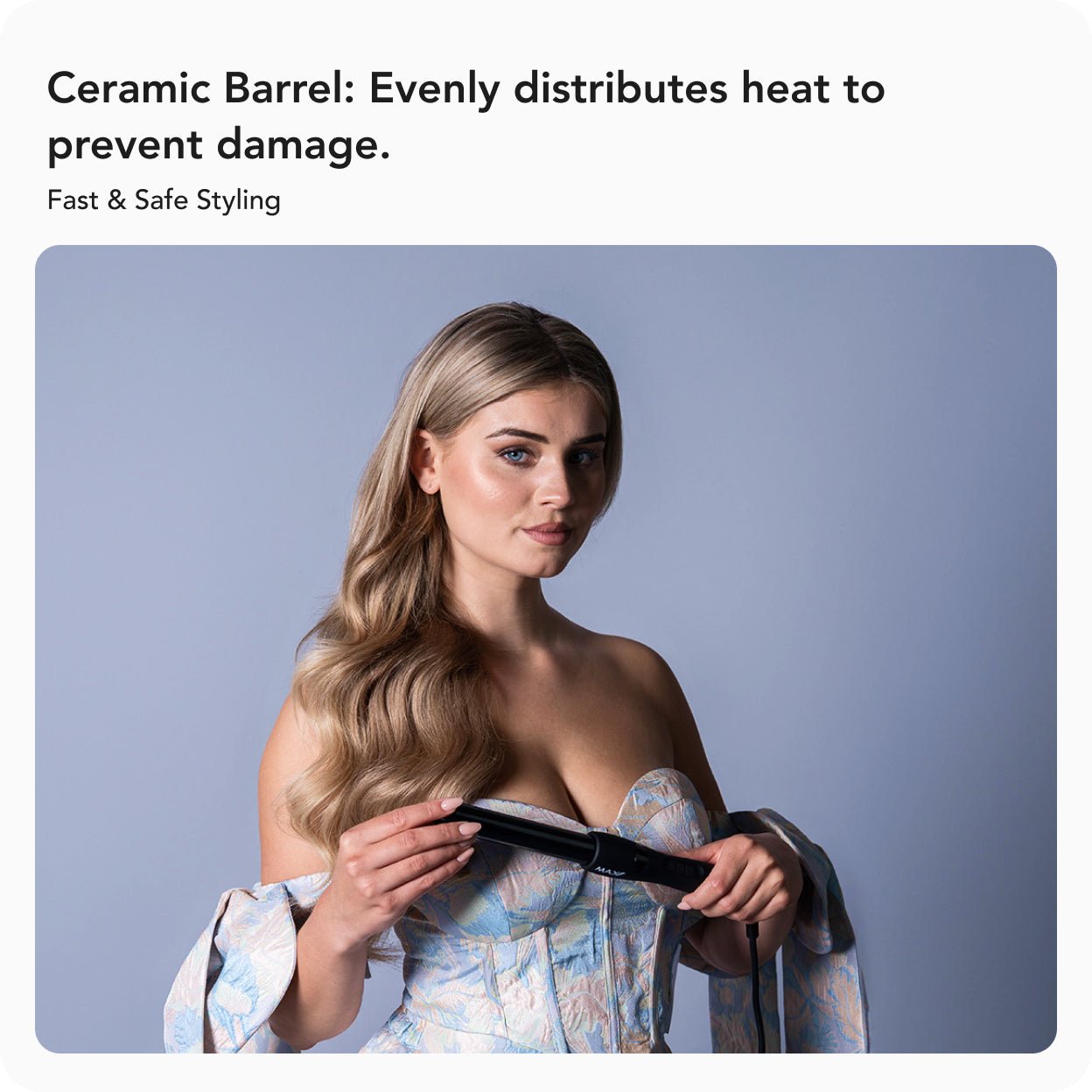 Max Pro Twist 9mm Curling Iron - Max Pro x MOHI