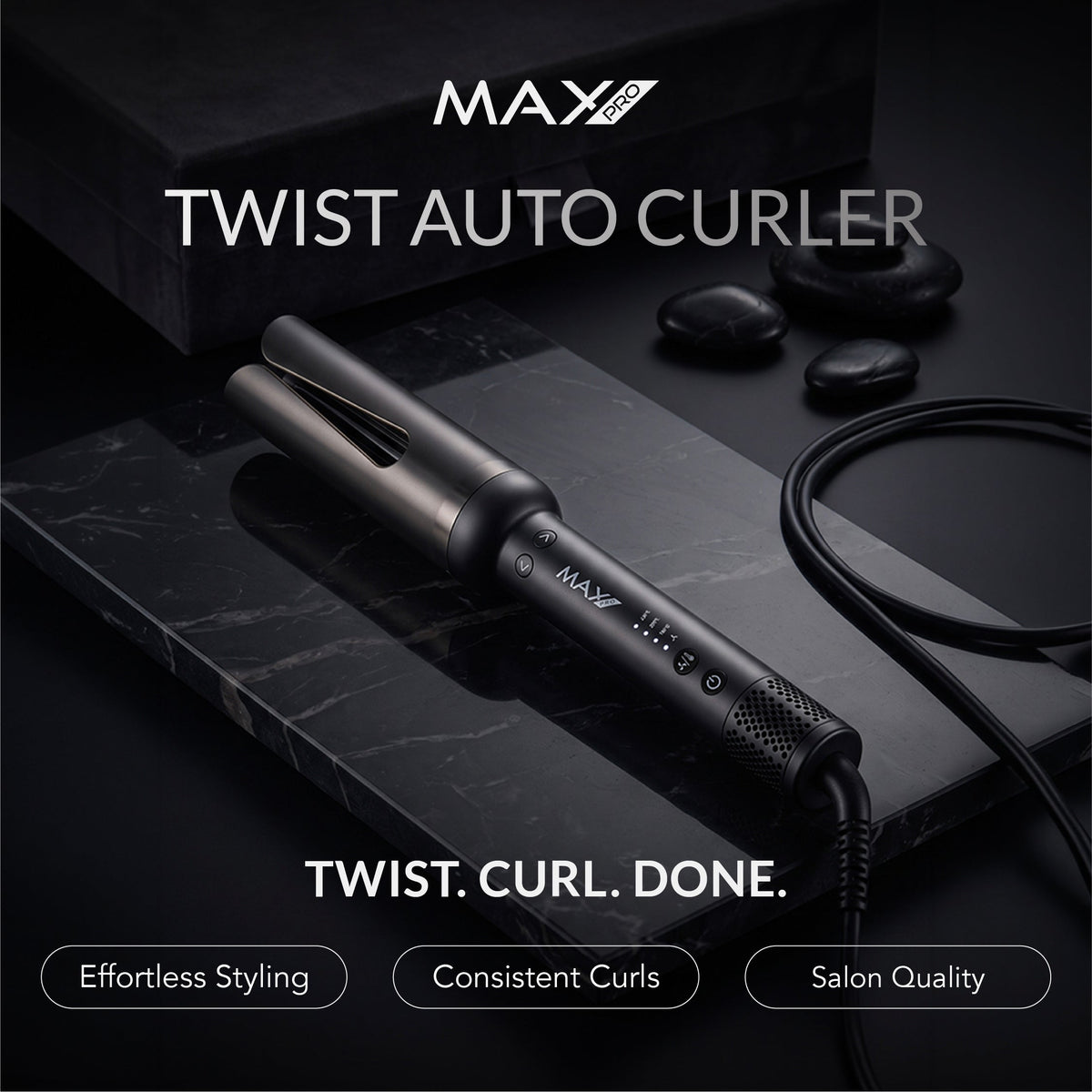 Max Pro Twist Autocurler 34mm - Max Pro x MOHI