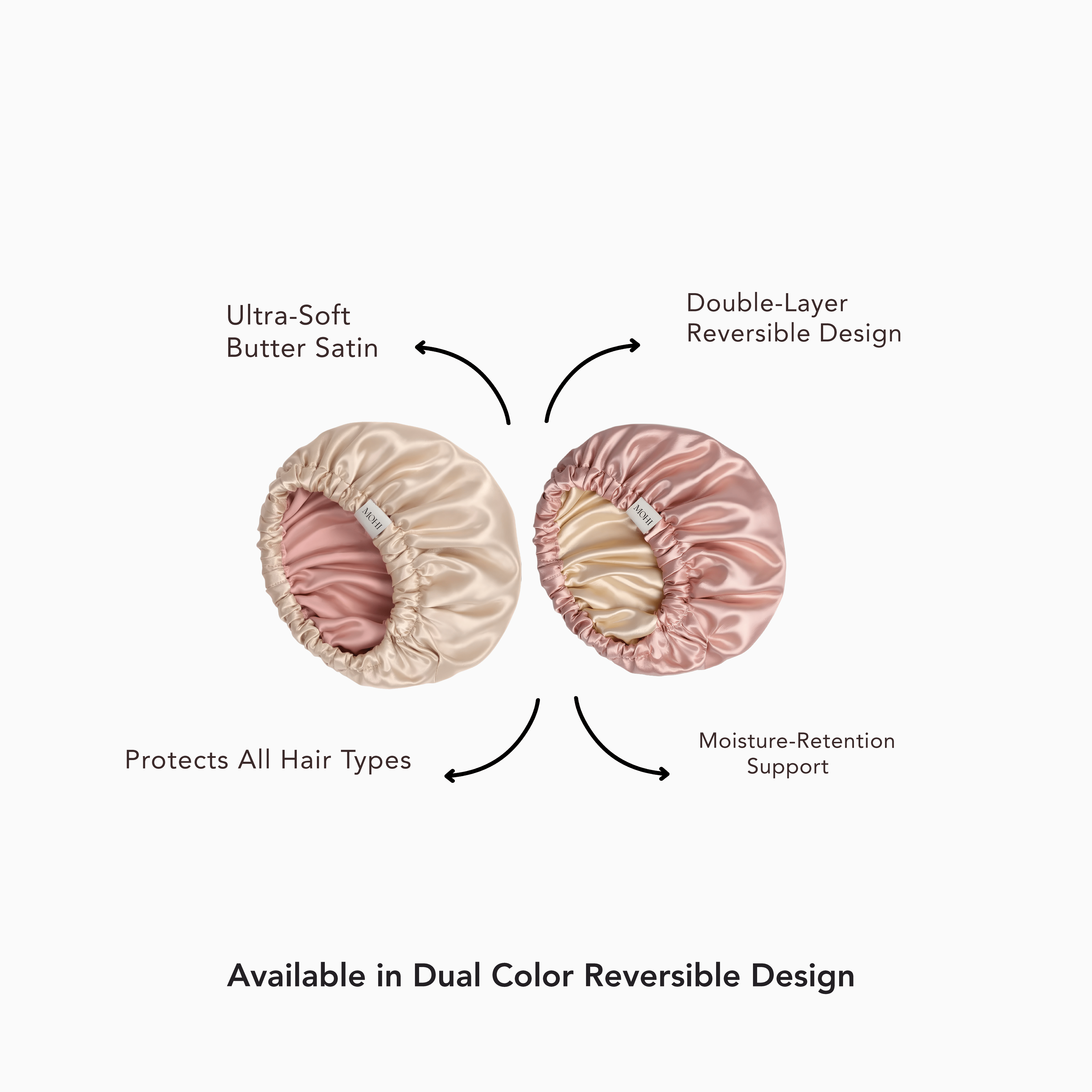 MOHI Bonnet (Pink & Champagne) - Max Pro x MOHI