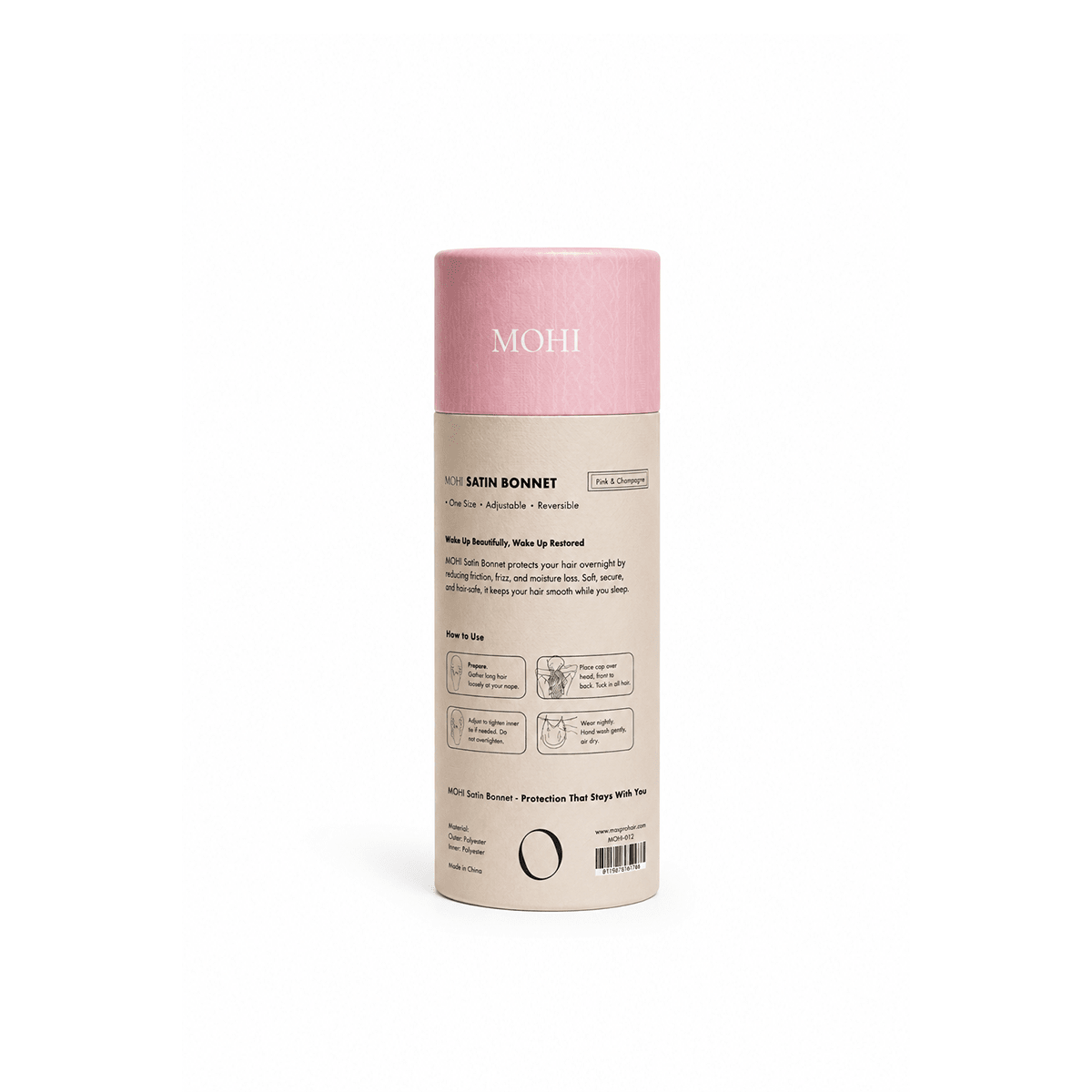 MOHI Bonnet (Pink & Champagne) - Max Pro x MOHI