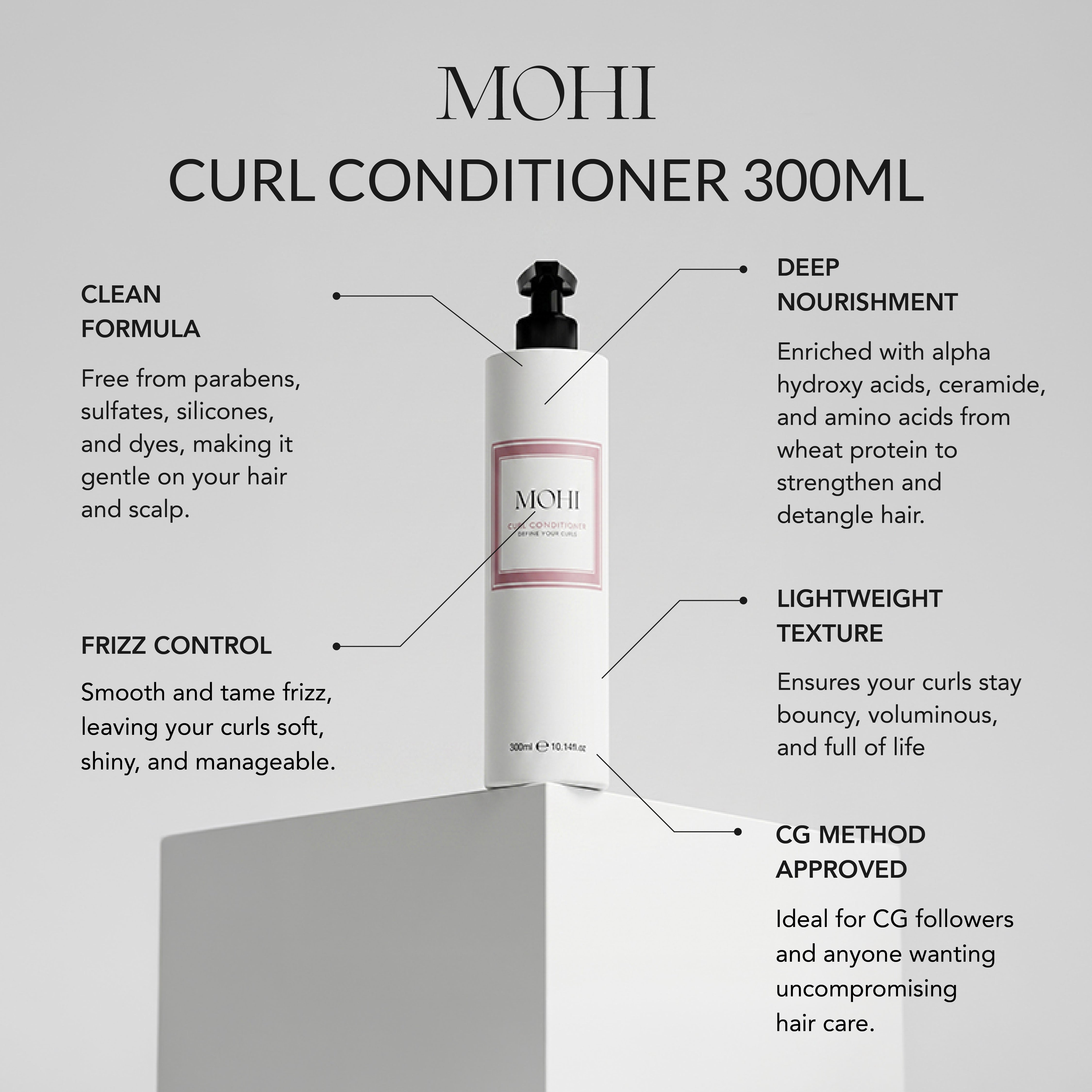 MOHI Curl Conditioner 300ml - Max Pro x MOHI