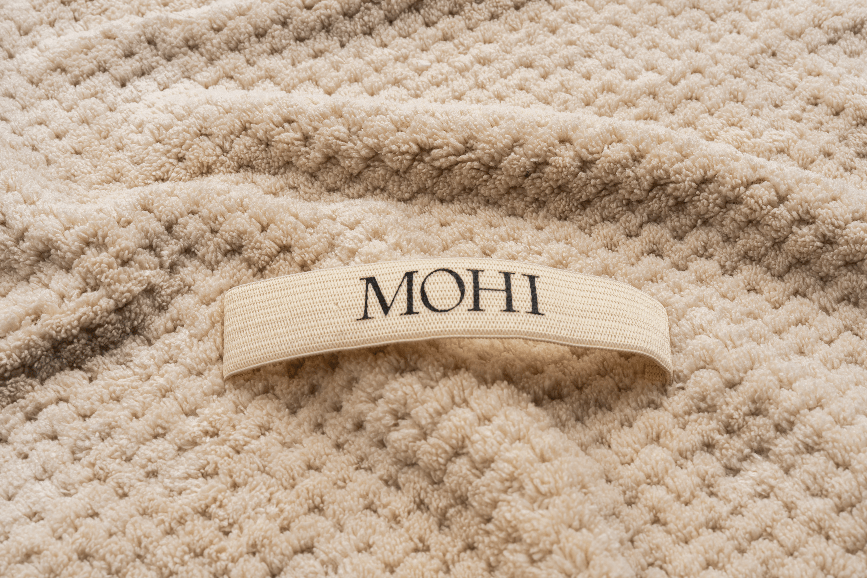 MOHI Microfiber Hair Towel Beige - Max Pro x MOHI