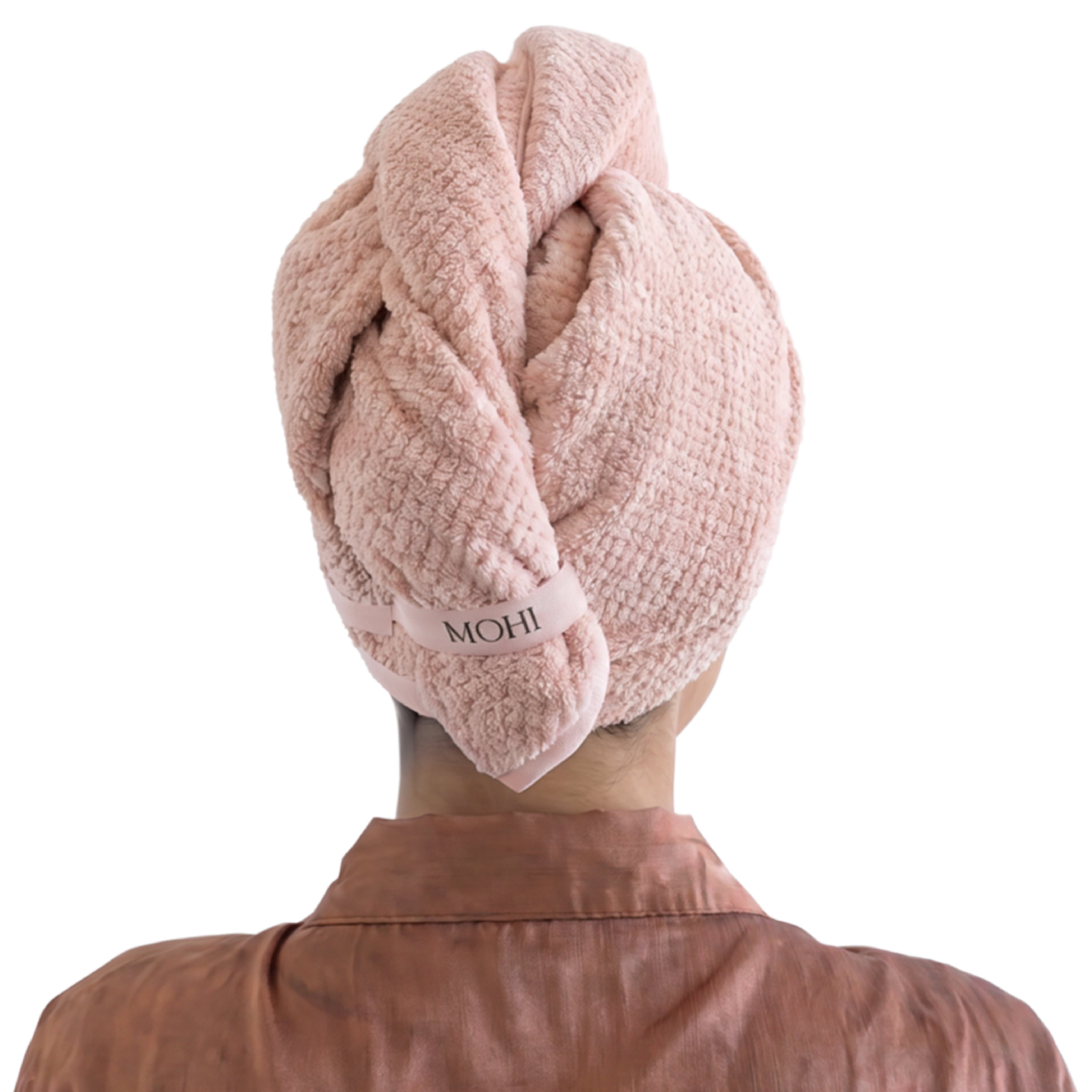 MOHI Microfiber Hair Towel Pink - Max Pro x MOHI