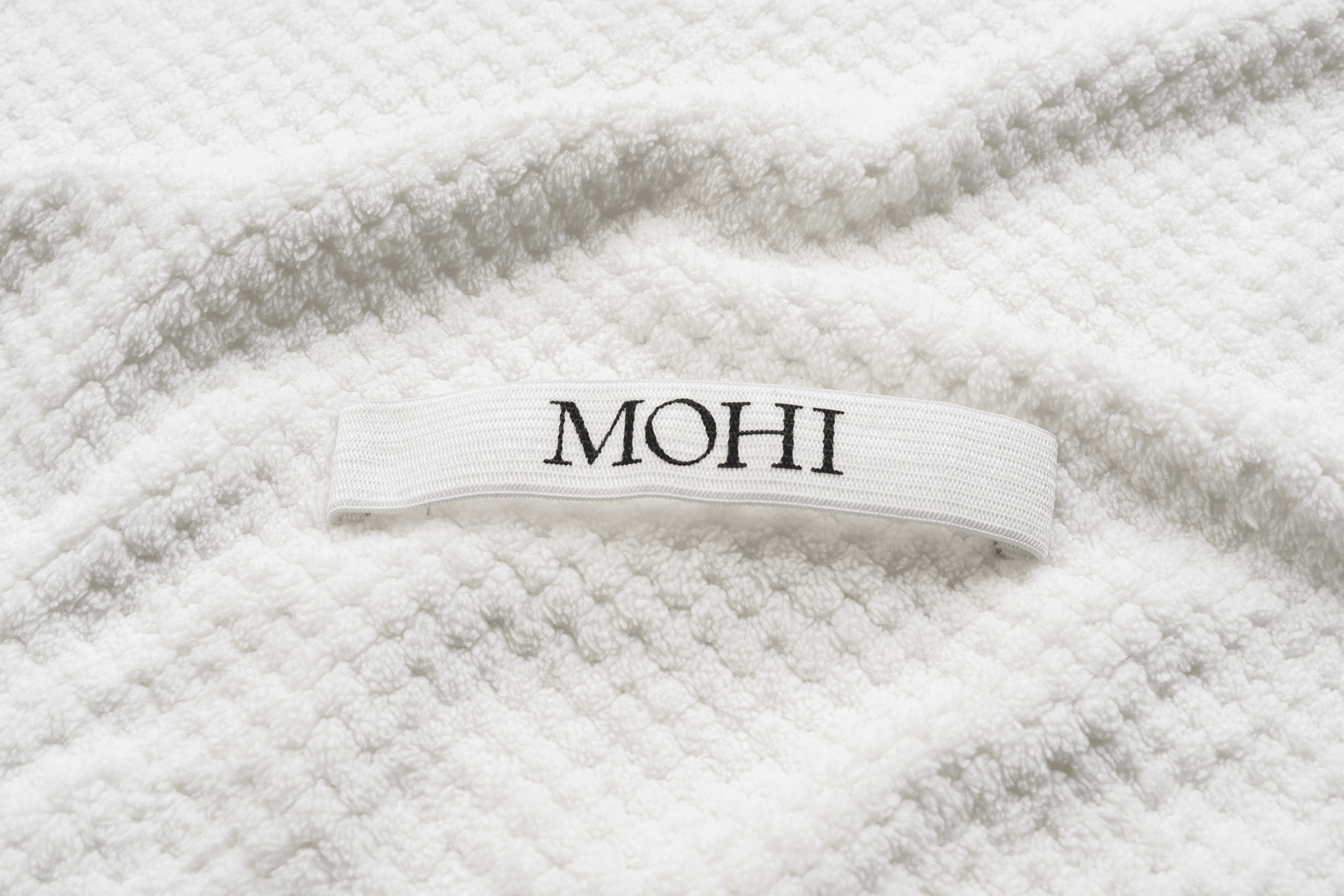 MOHI Microfiber Hair Towel White - Max Pro x MOHI