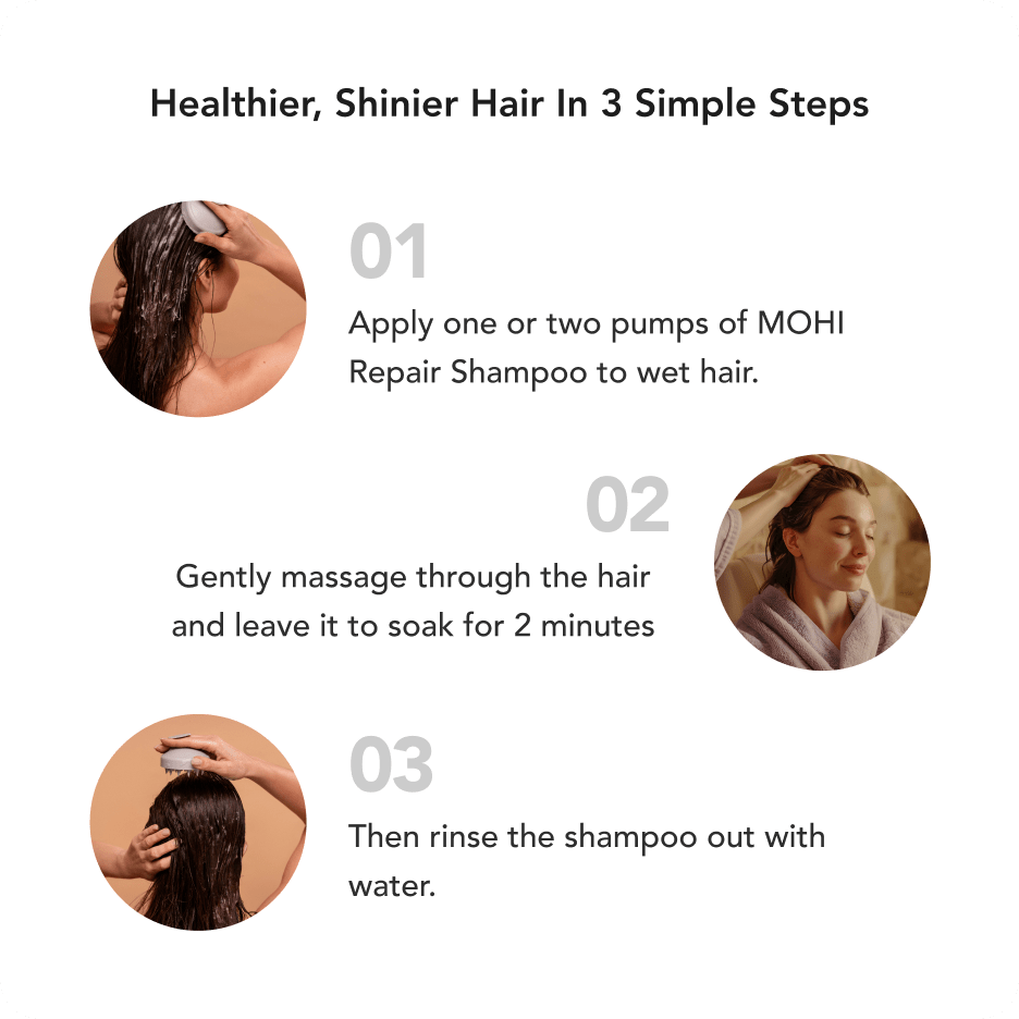 MOHI Repair Shampoo 100ml - Travel Size - Max Pro x MOHI