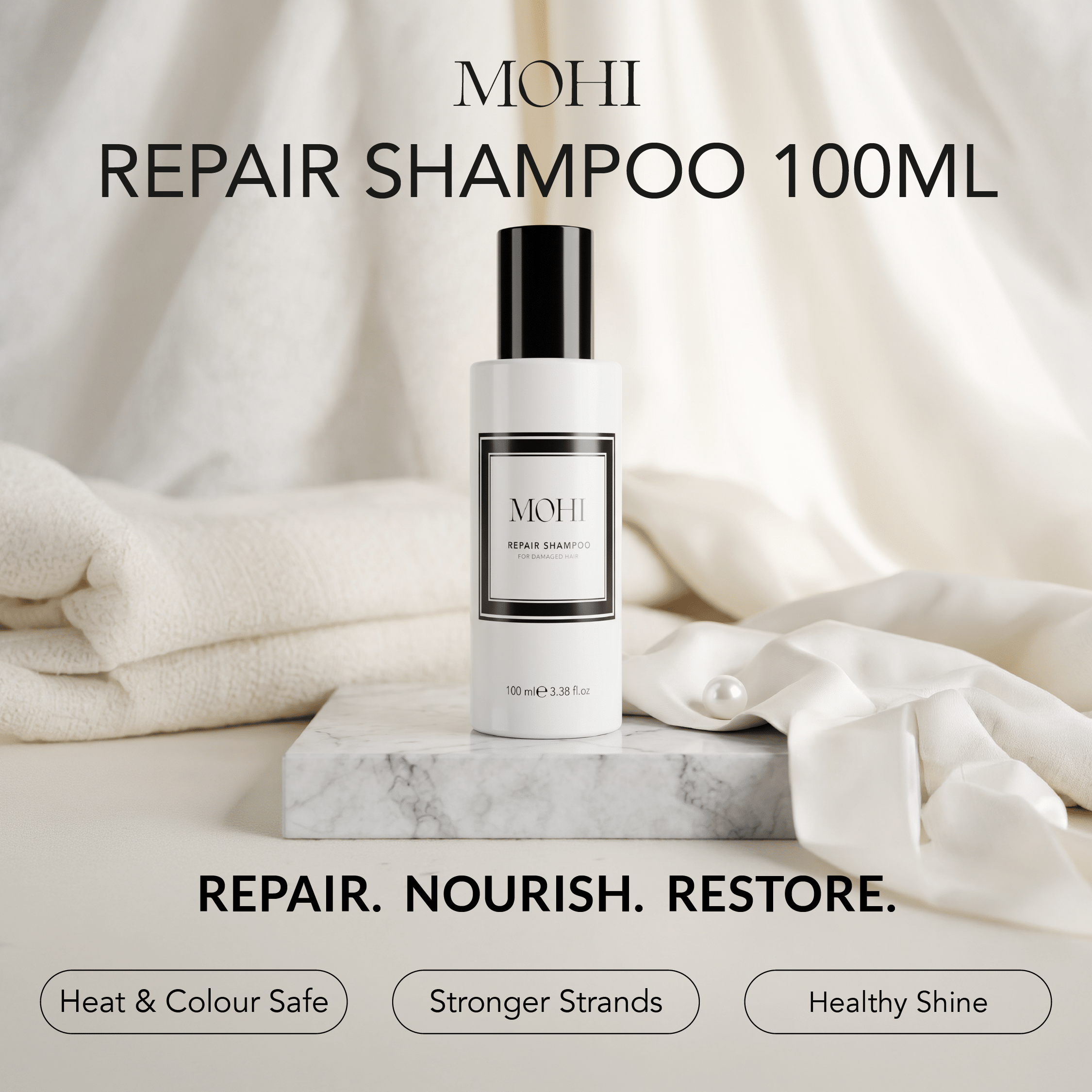 MOHI Repair Shampoo 100ml - Travel Size - Max Pro x MOHI