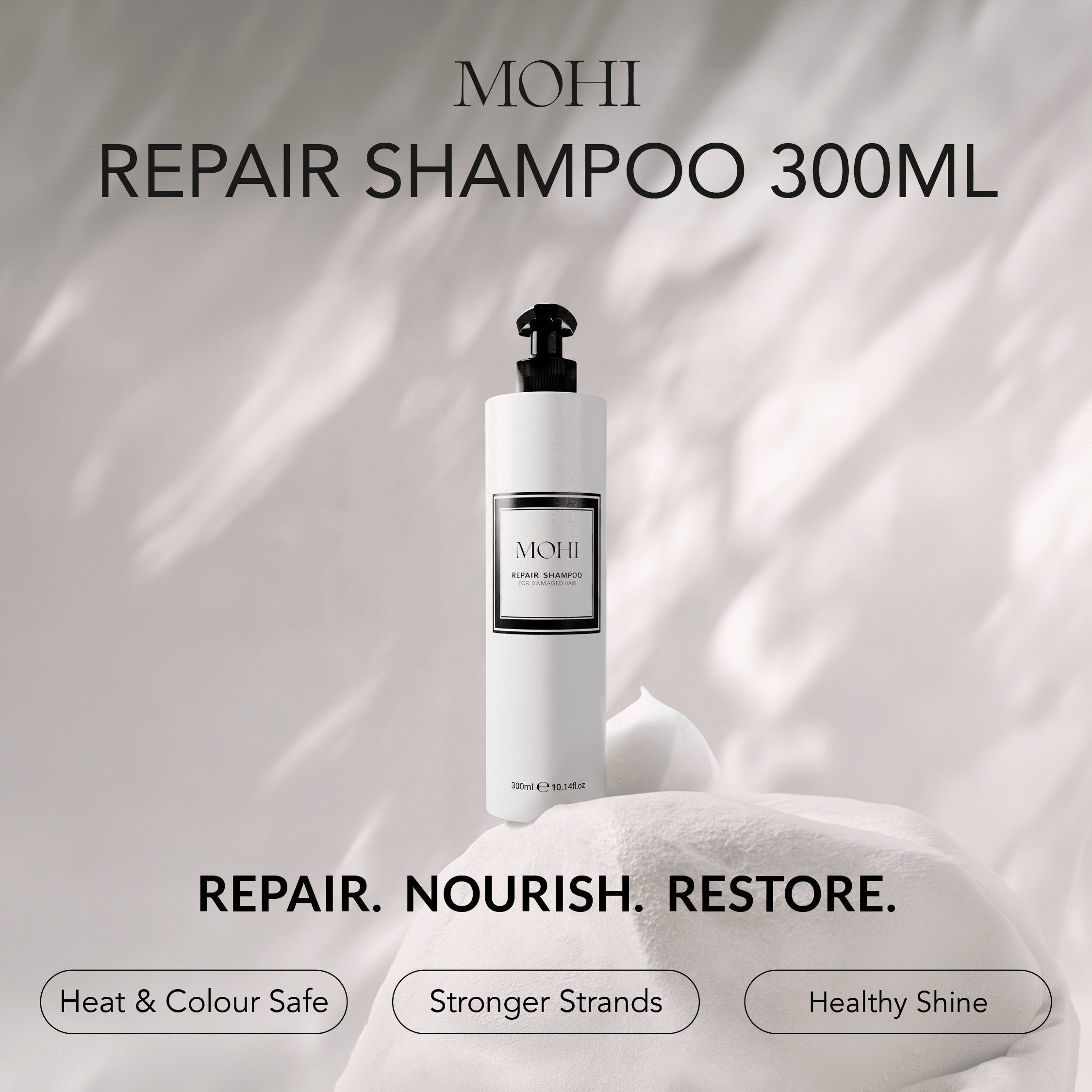 MOHI Repair Shampoo 300ml - Max Pro x MOHI