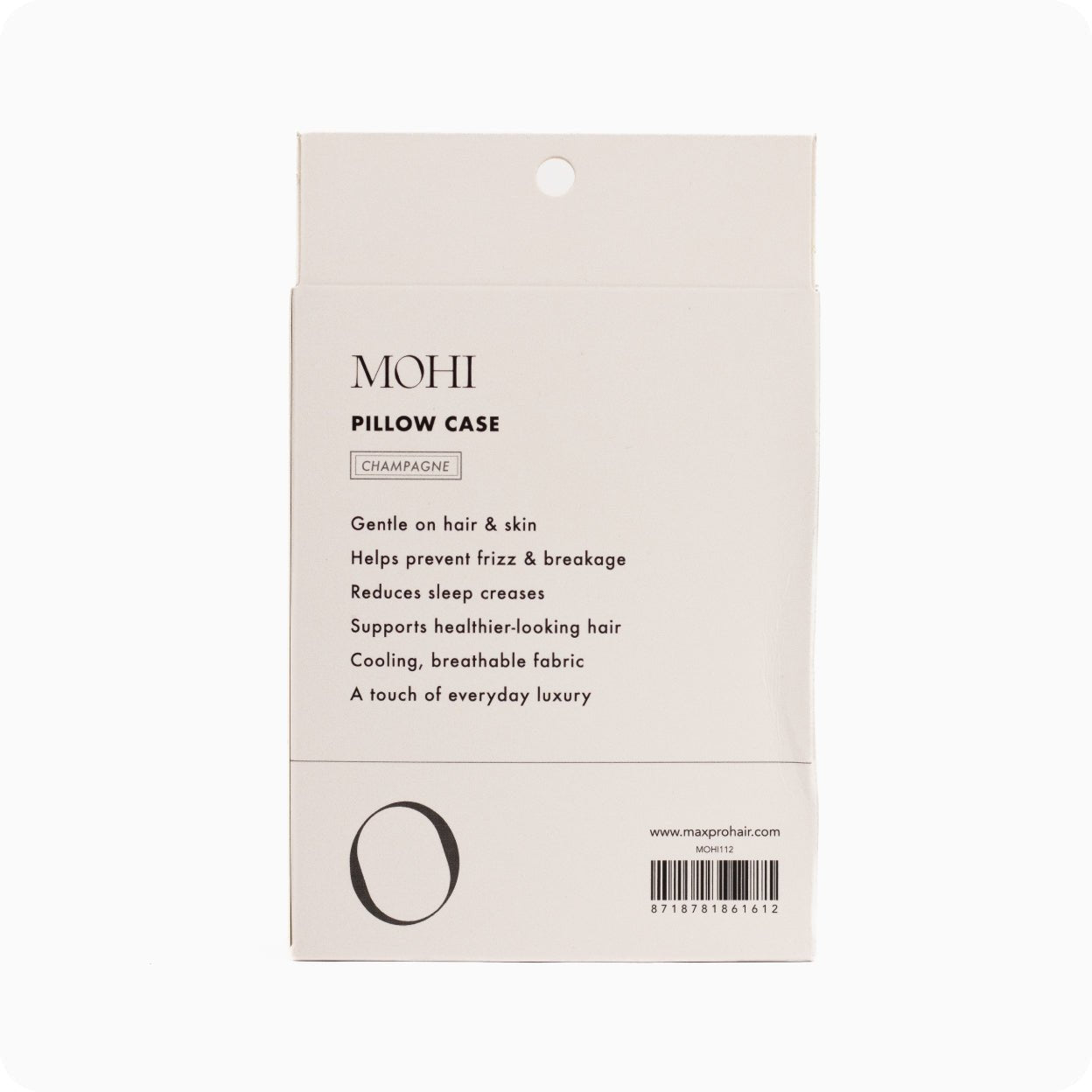 MOHI Satin Pillow Case - Champagne - Max Pro x MOHI
