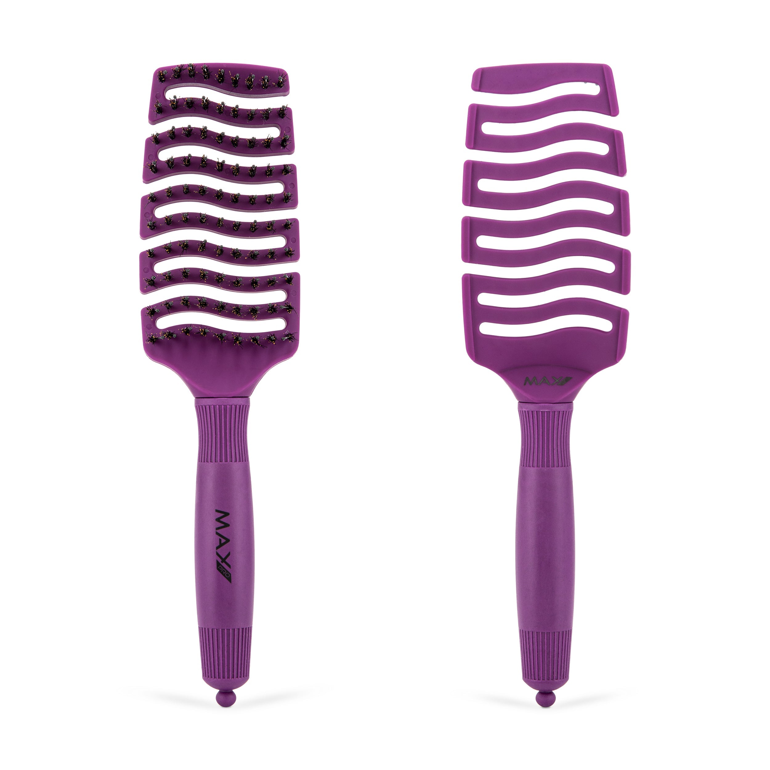 Max Pro Detangler Brush - Blueberry Bliss - Max Pro x MOHI