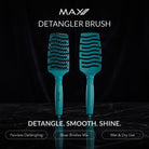 Max Pro Detangler Brush - Evergreen Elegance - Max Pro x MOHI