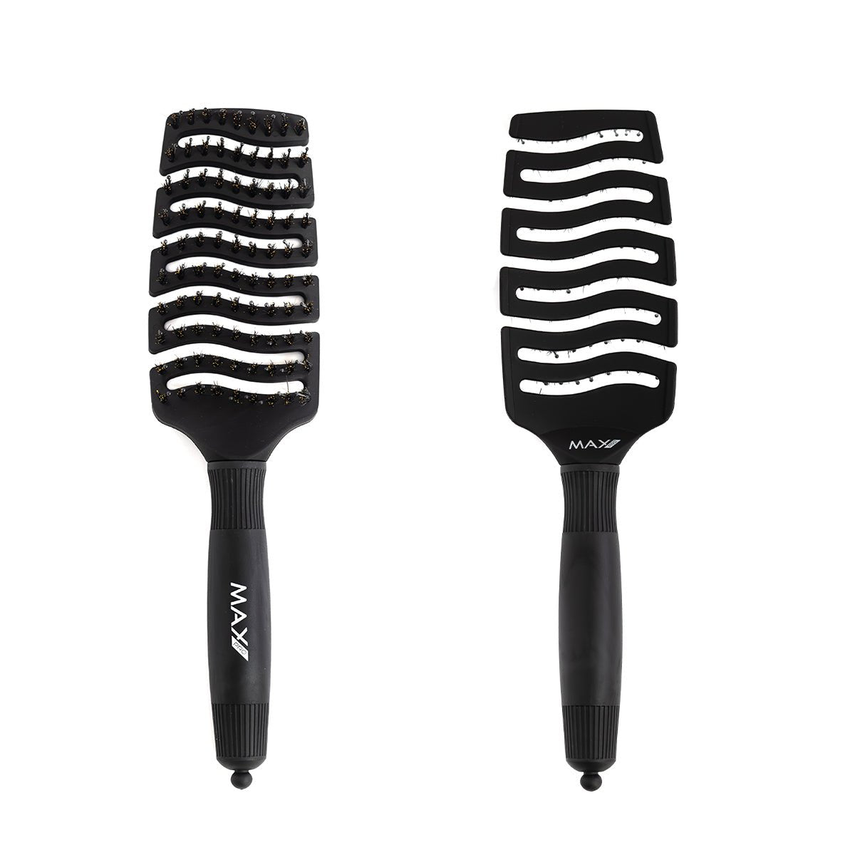Max Pro Detangler Brush - Midnight Black - Max Pro x MOHI