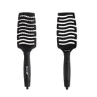 Max Pro Detangler Brush - Midnight Black - Max Pro x MOHI