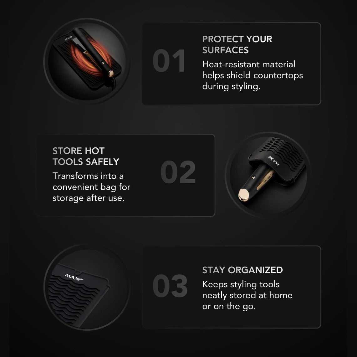 Max Pro Heat Protection Mat & Bag - Max Pro x MOHI