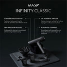 Max Pro Infinity Classic Hairdryer 2100W - Max Pro x MOHI