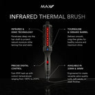 Max Pro Infrared Thermal Brush 38mm - Max Pro x MOHI