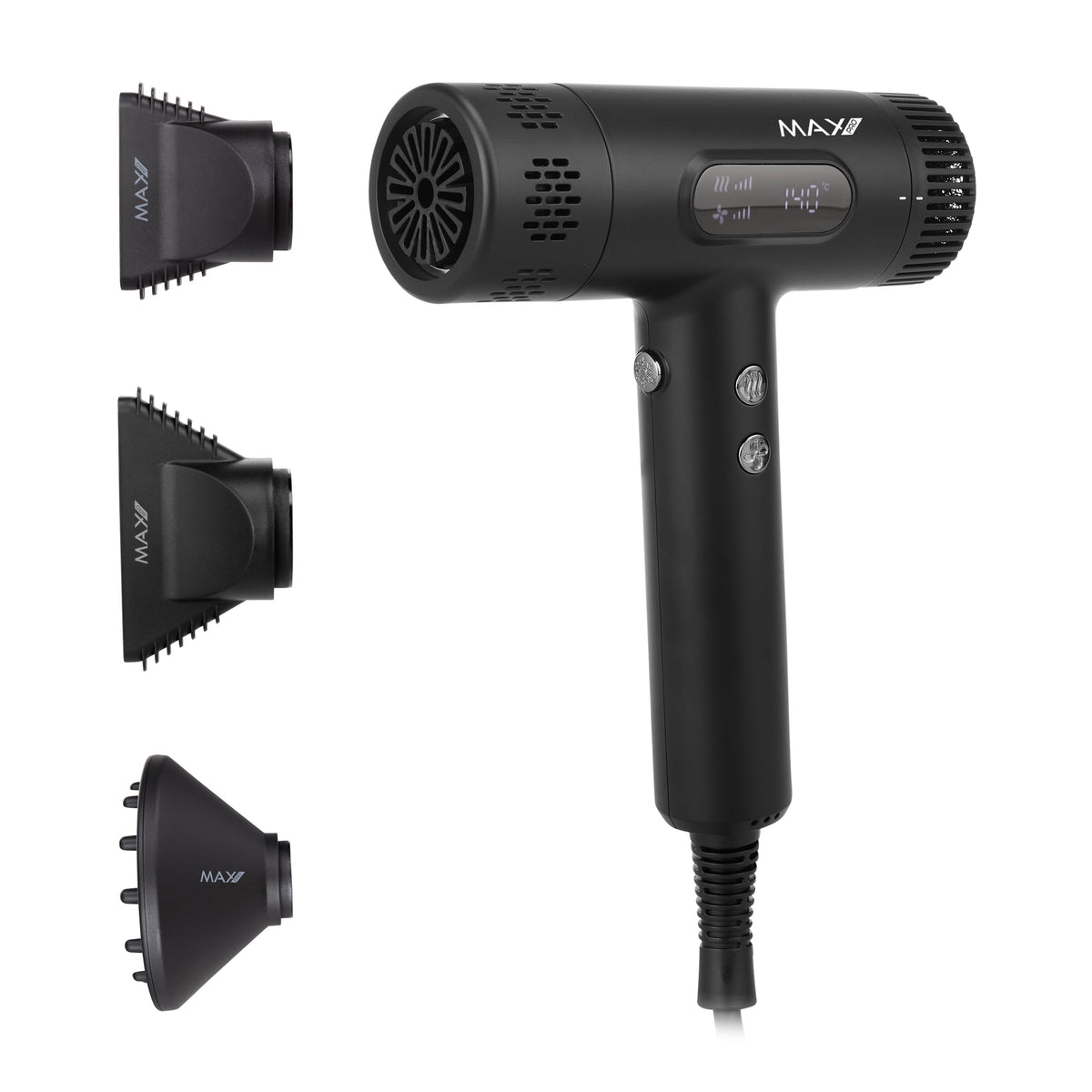 Max Pro LUMO Hairdryer - Black - Max Pro x MOHI