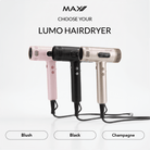 Max Pro LUMO Hairdryer - Black - Max Pro x MOHI