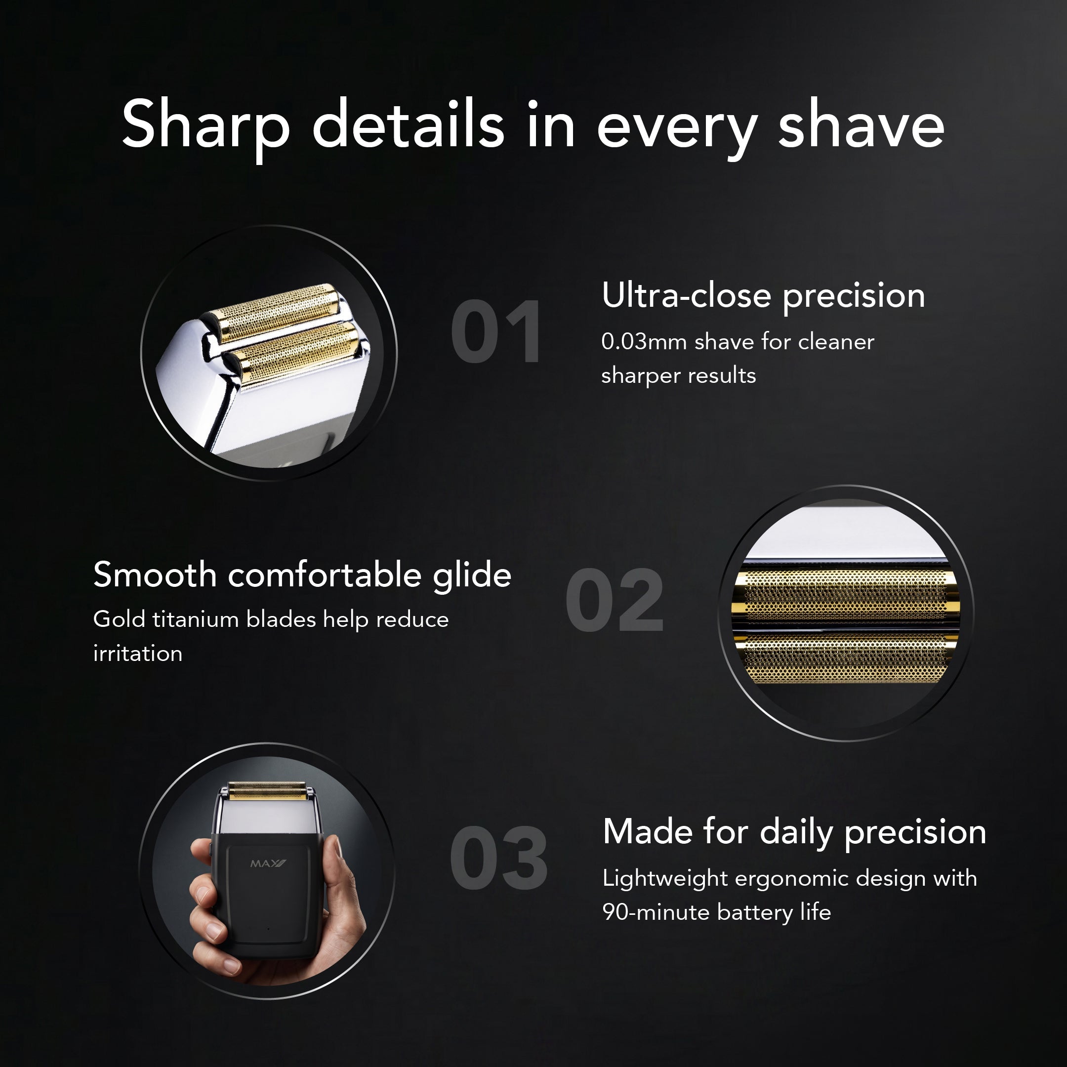 Max Pro Precision Shaver - Max Pro x MOHI