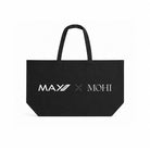 Max Pro x MOHI Big Cotton Bag Black - Max Pro x MOHI