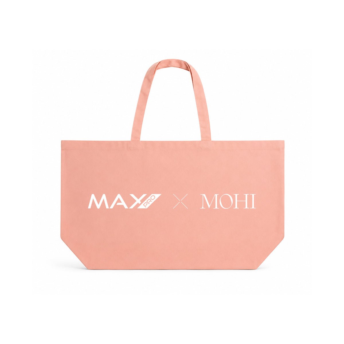 Max Pro x MOHI Big Cotton Bag Soft Pink - Max Pro x MOHI
