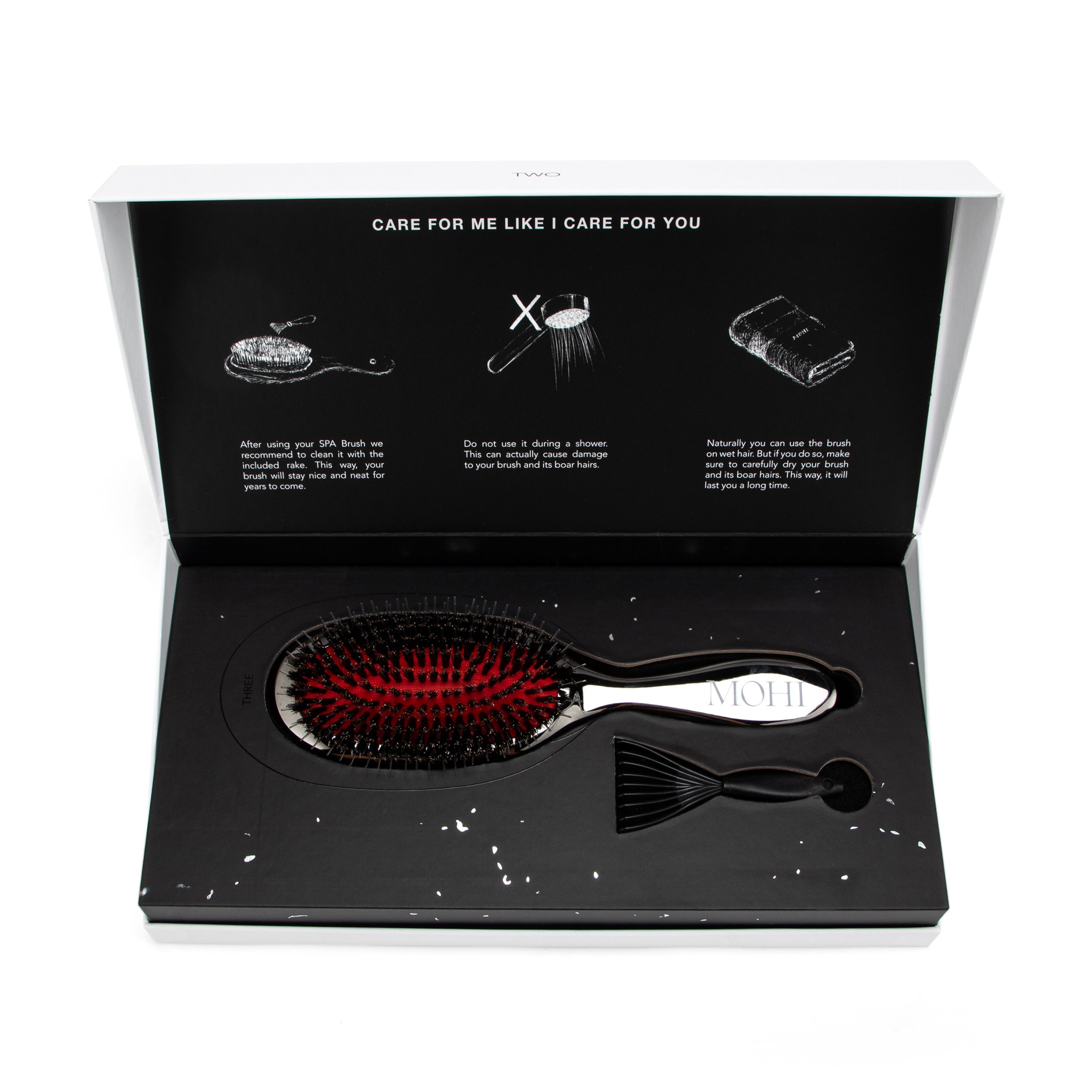 MOHI Bristle & Nylon Spa Brush | Size Two - Max Pro x MOHI