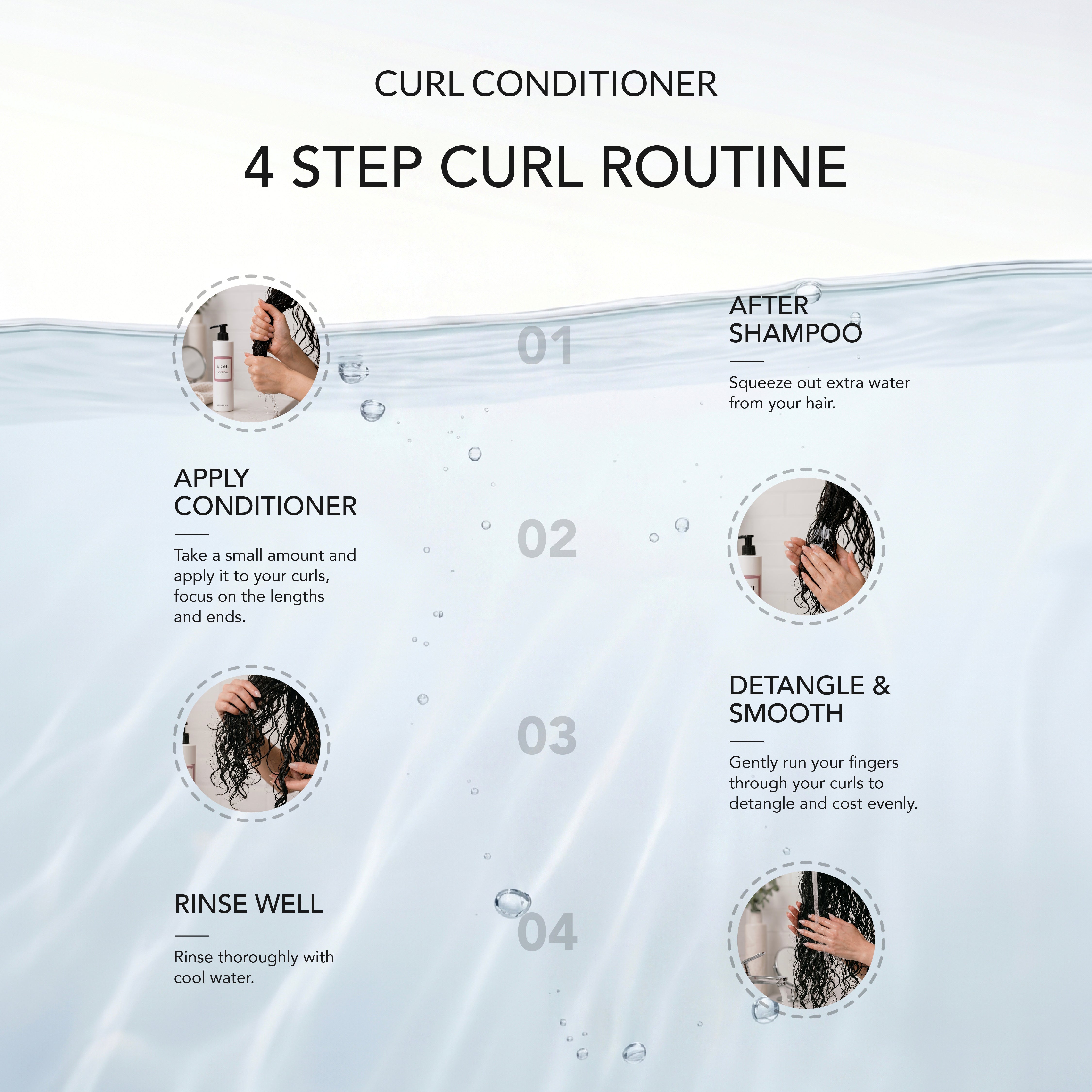 MOHI Curl Conditioner 300ml - Max Pro x MOHI
