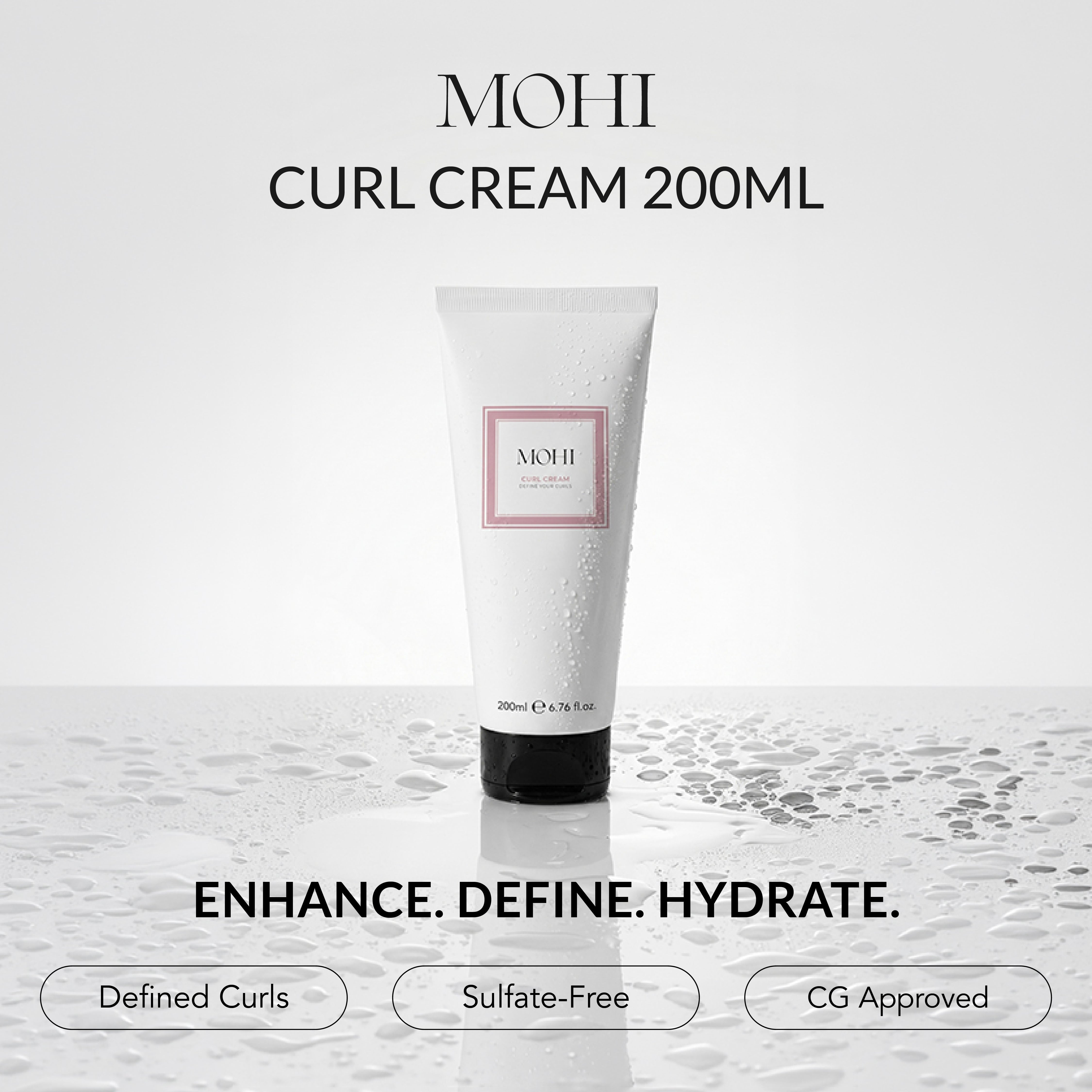 MOHI Curl Cream 200ml - Max Pro x MOHI