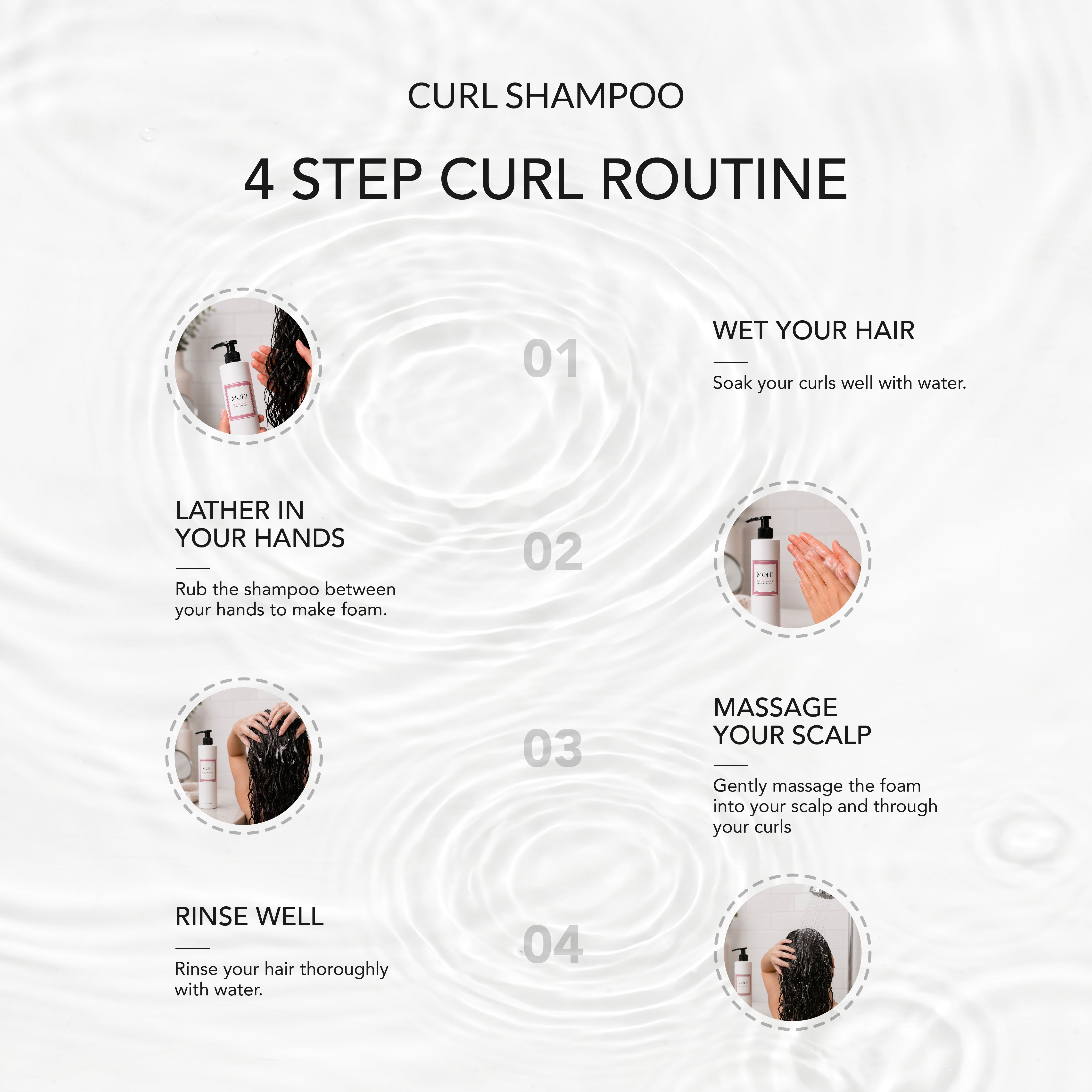 MOHI Curl Shampoo 300ml - Max Pro x MOHI