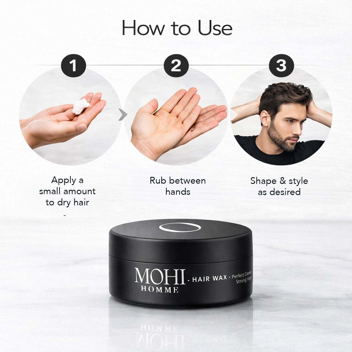 MOHI Homme Hair Wax 100ml | Max Pro x MOHI