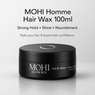 MOHI Homme Hair Wax 100ml - Max Pro x MOHI