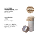 MOHI Microfiber Hair Towel Beige - Max Pro x MOHI