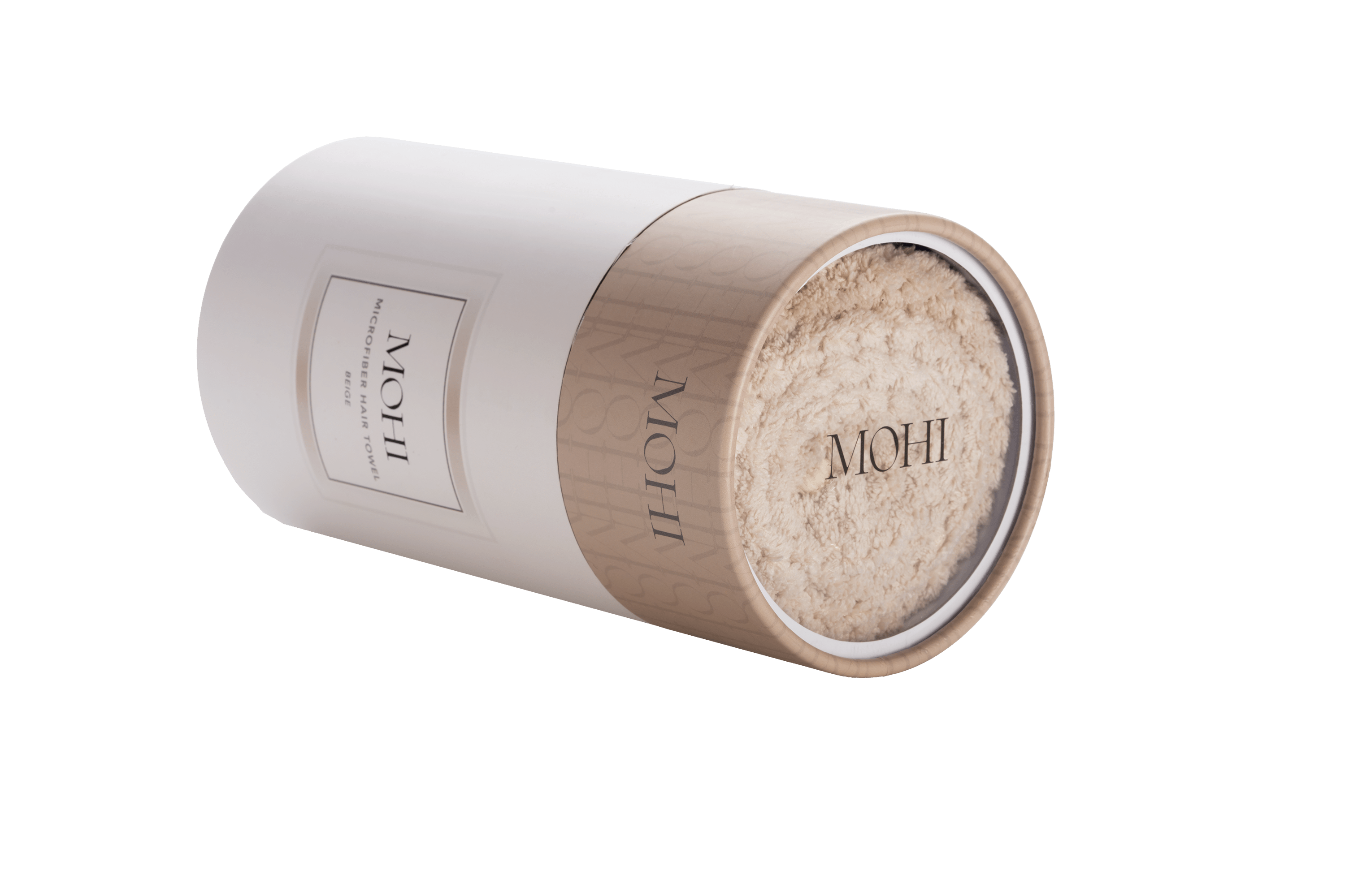 MOHI Microfiber Hair Towel Beige - Max Pro x MOHI