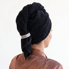 MOHI Microfiber Hair Towel Black - Max Pro x MOHI
