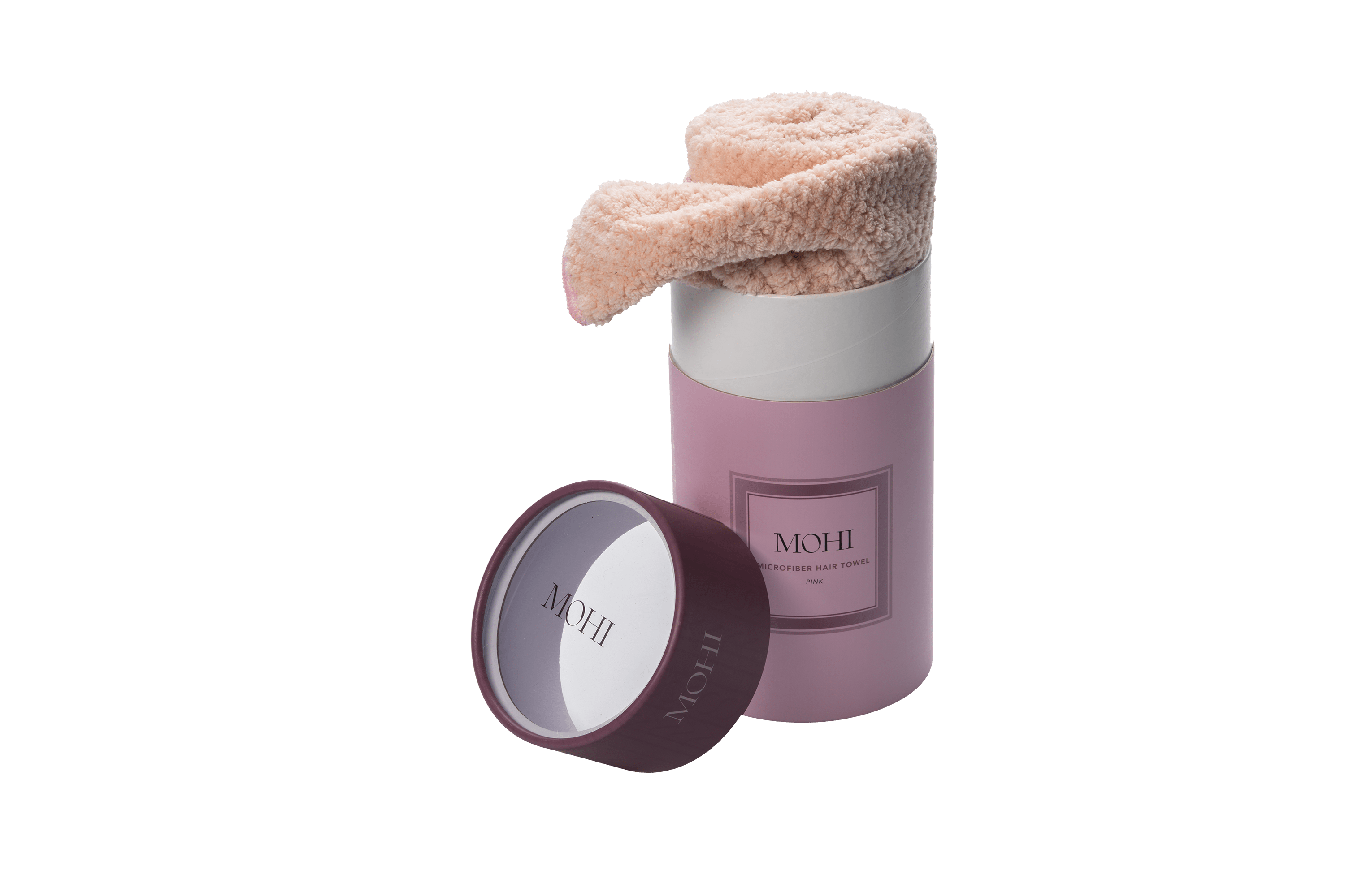 MOHI Microfiber Hair Towel Pink - Max Pro x MOHI