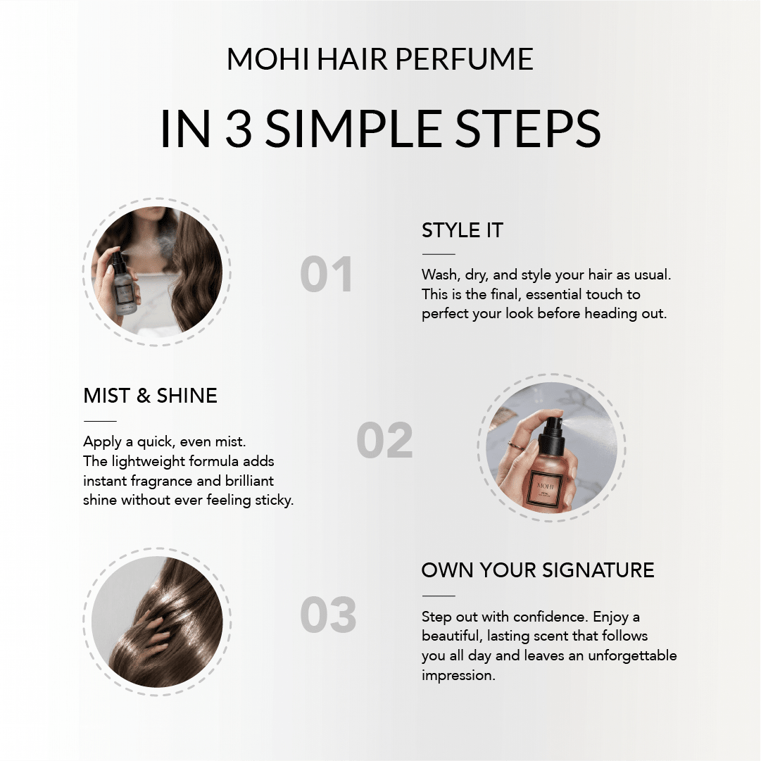 MOHI Petal Hair Perfume 50ml - Max Pro x MOHI