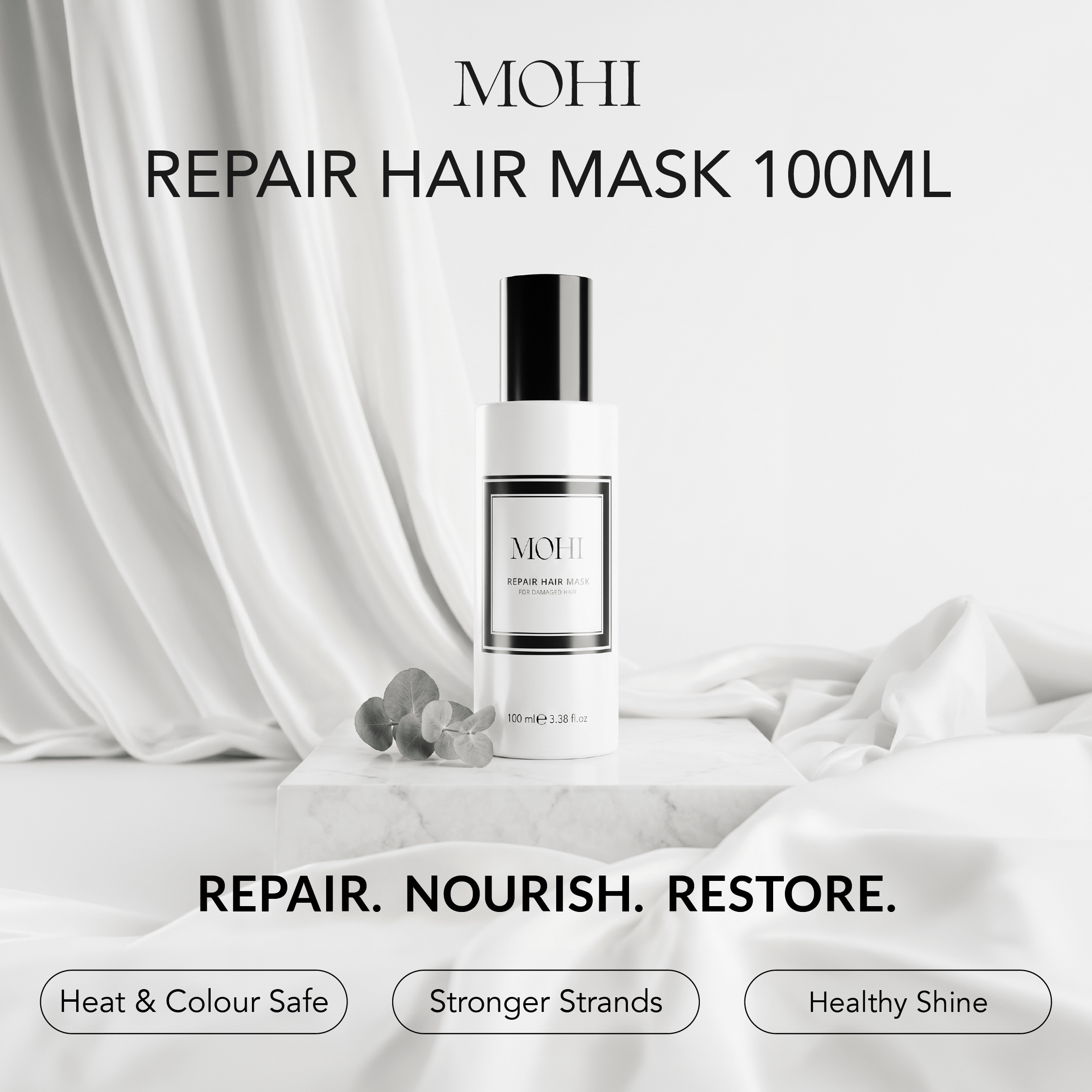 MOHI Repair Mask 100ml - Travel Size - Max Pro x MOHI