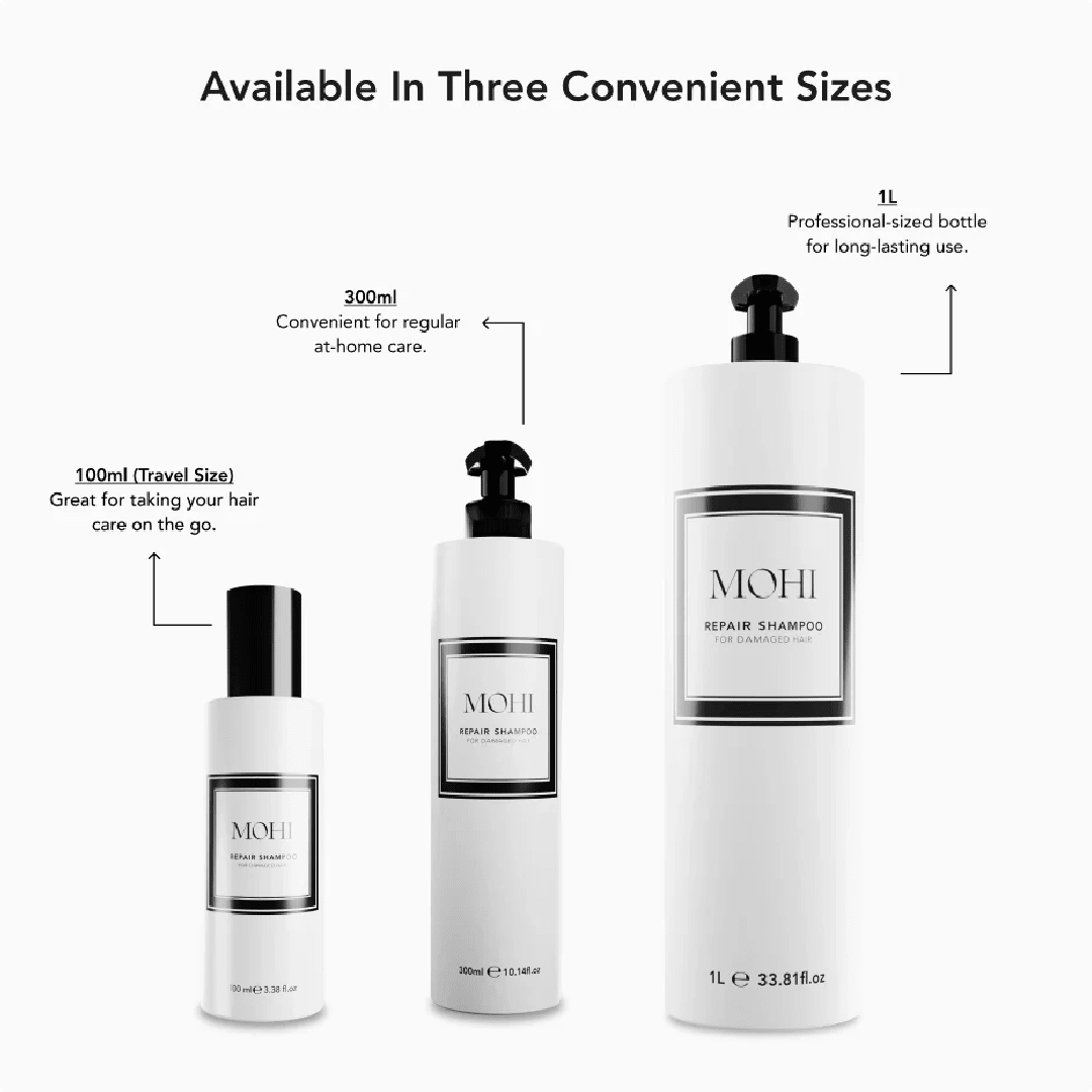 MOHI Repair Shampoo 100ml - Travel Size - Max Pro x MOHI