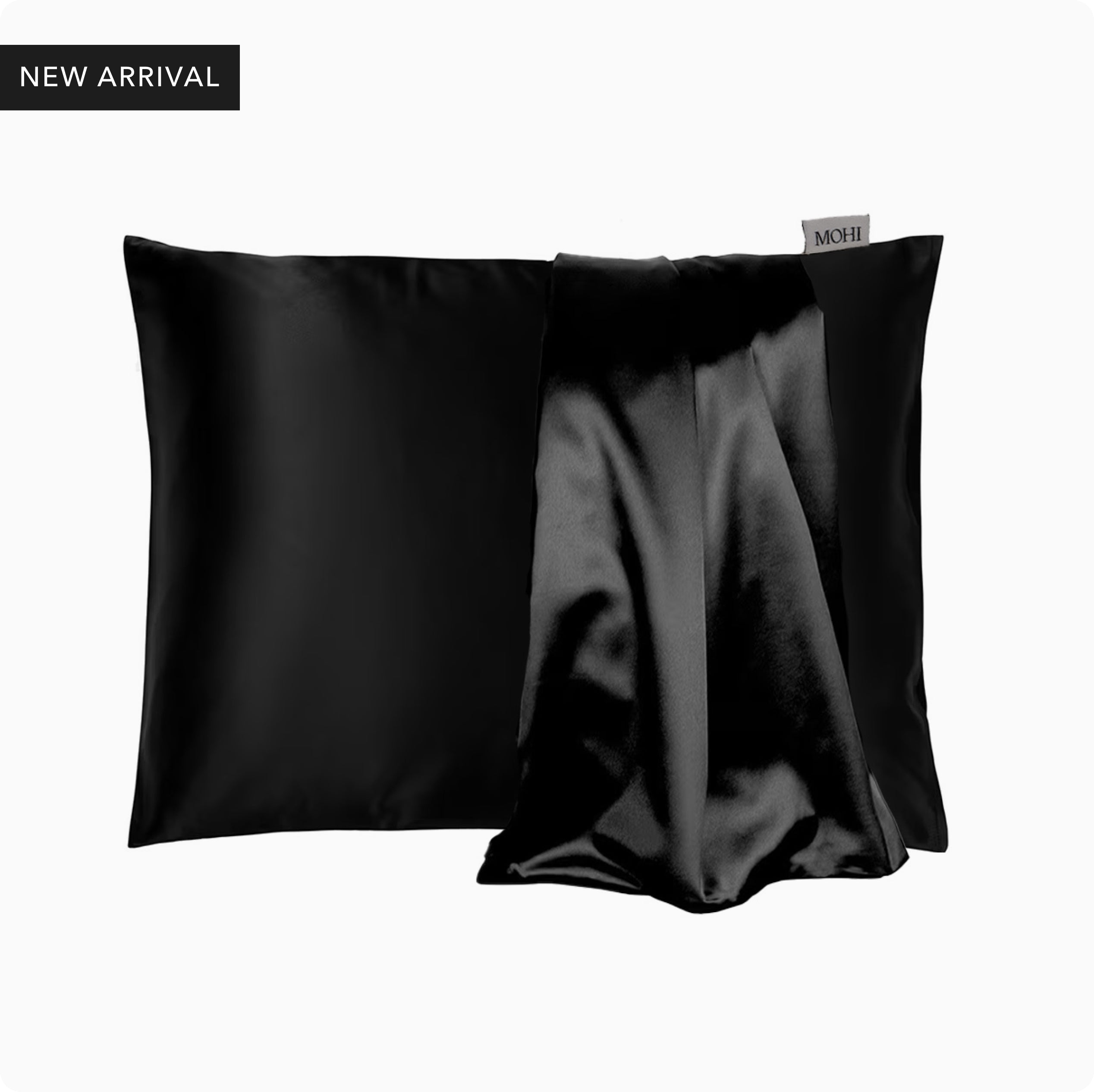 MOHI Satin Pillow Case - Black - Max Pro x MOHI