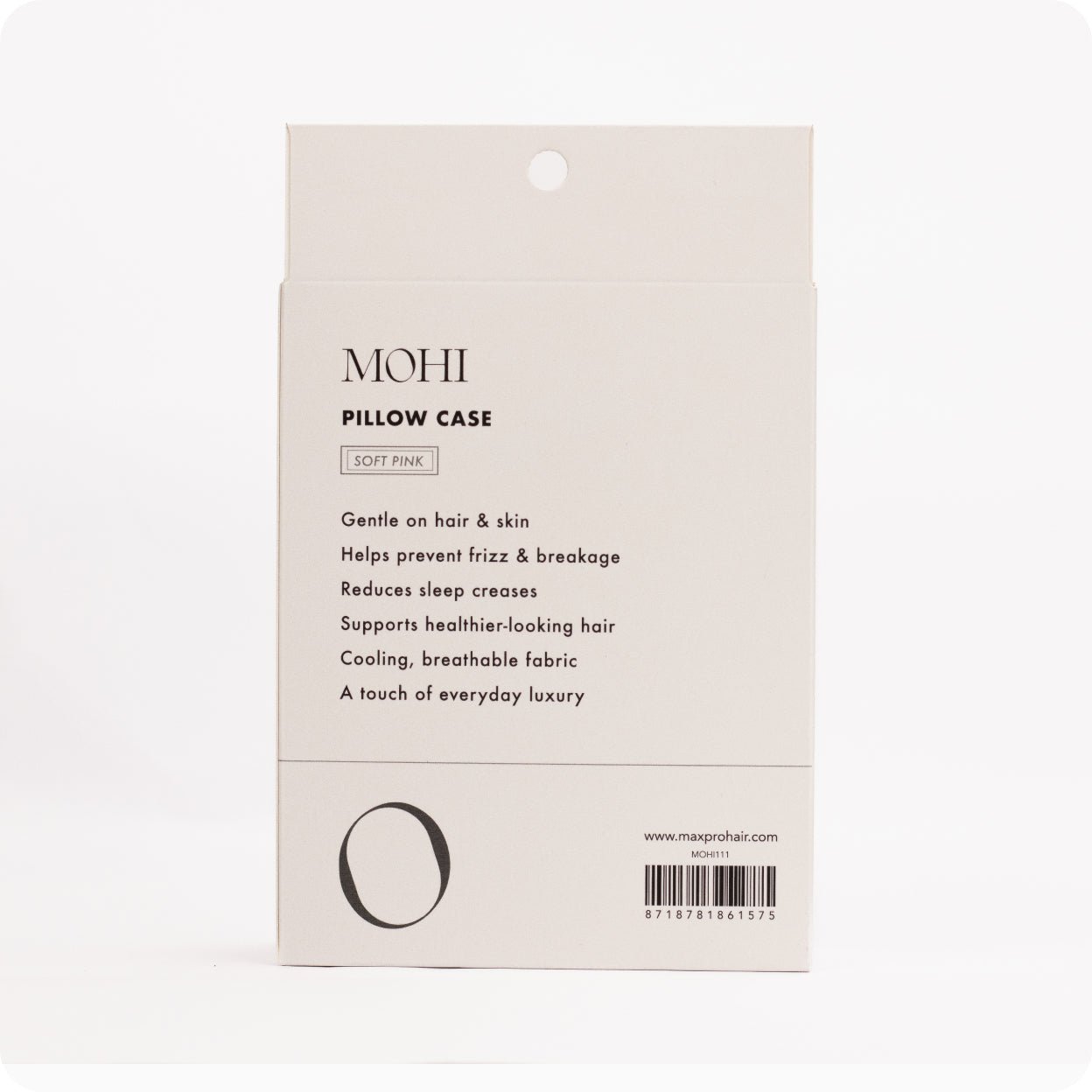 MOHI Satin Pillow Case - Soft Pink - Max Pro x MOHI