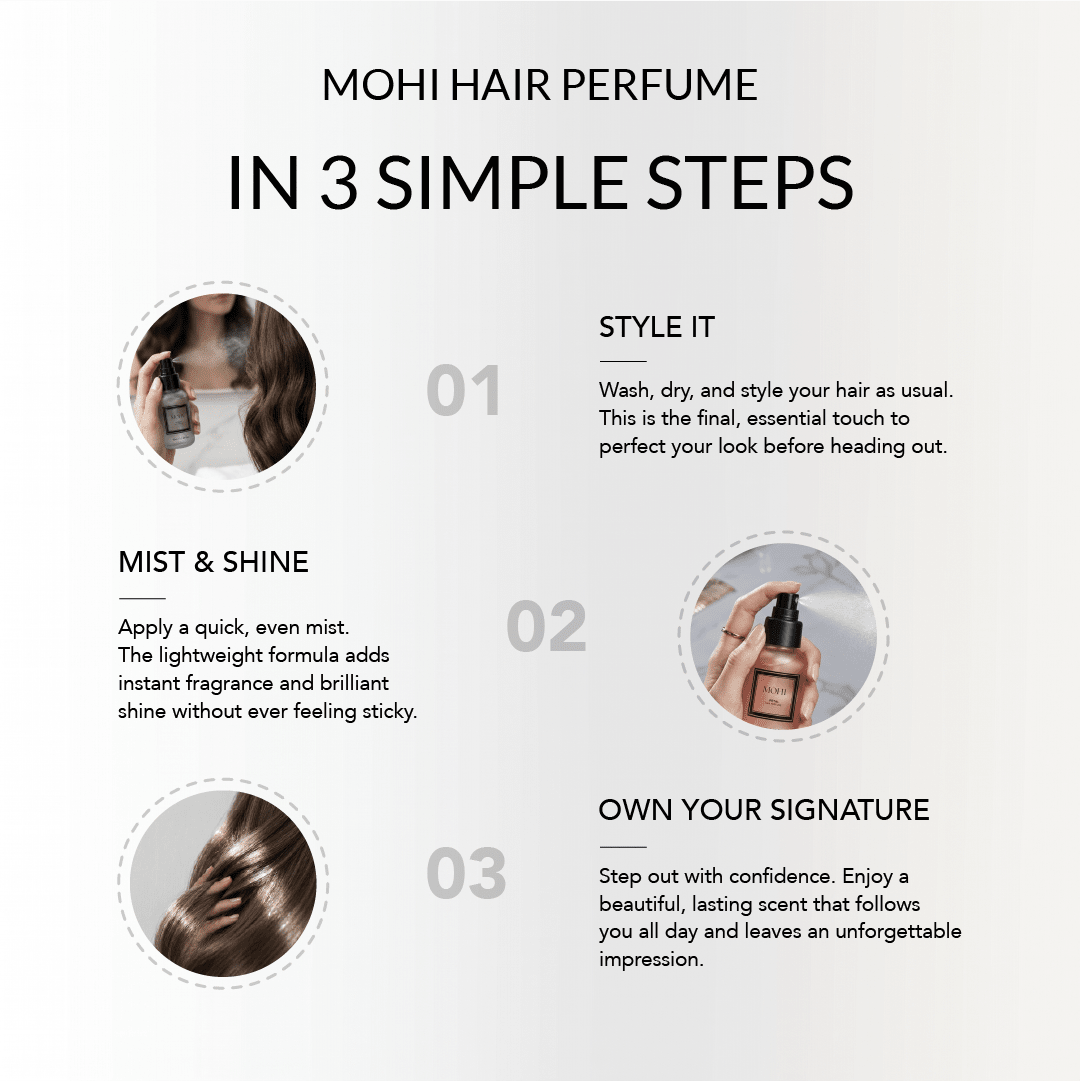 MOHI Sense Hair Perfume 50ml - Max Pro x MOHI