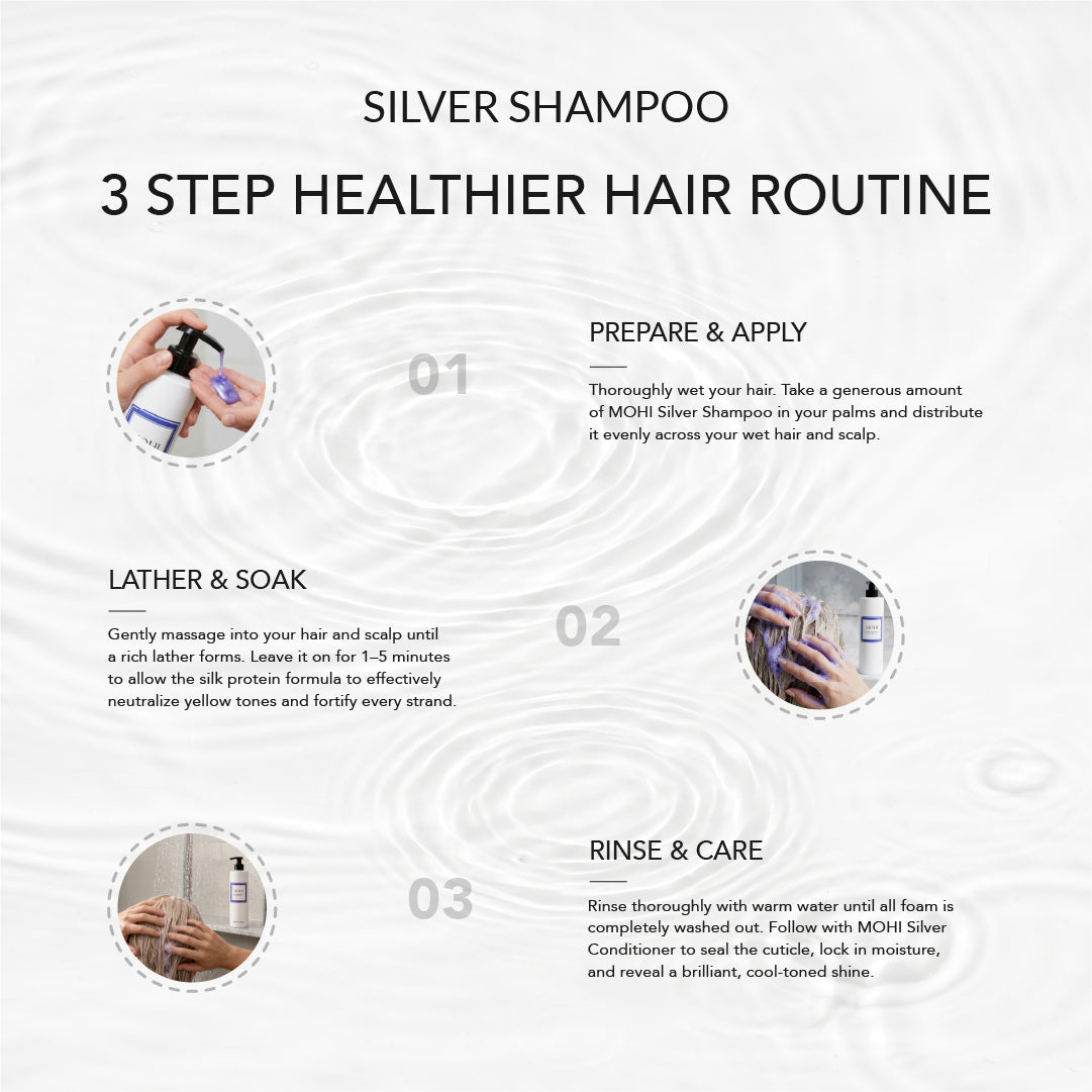 MOHI Silver Shampoo 300ml - Max Pro x MOHI